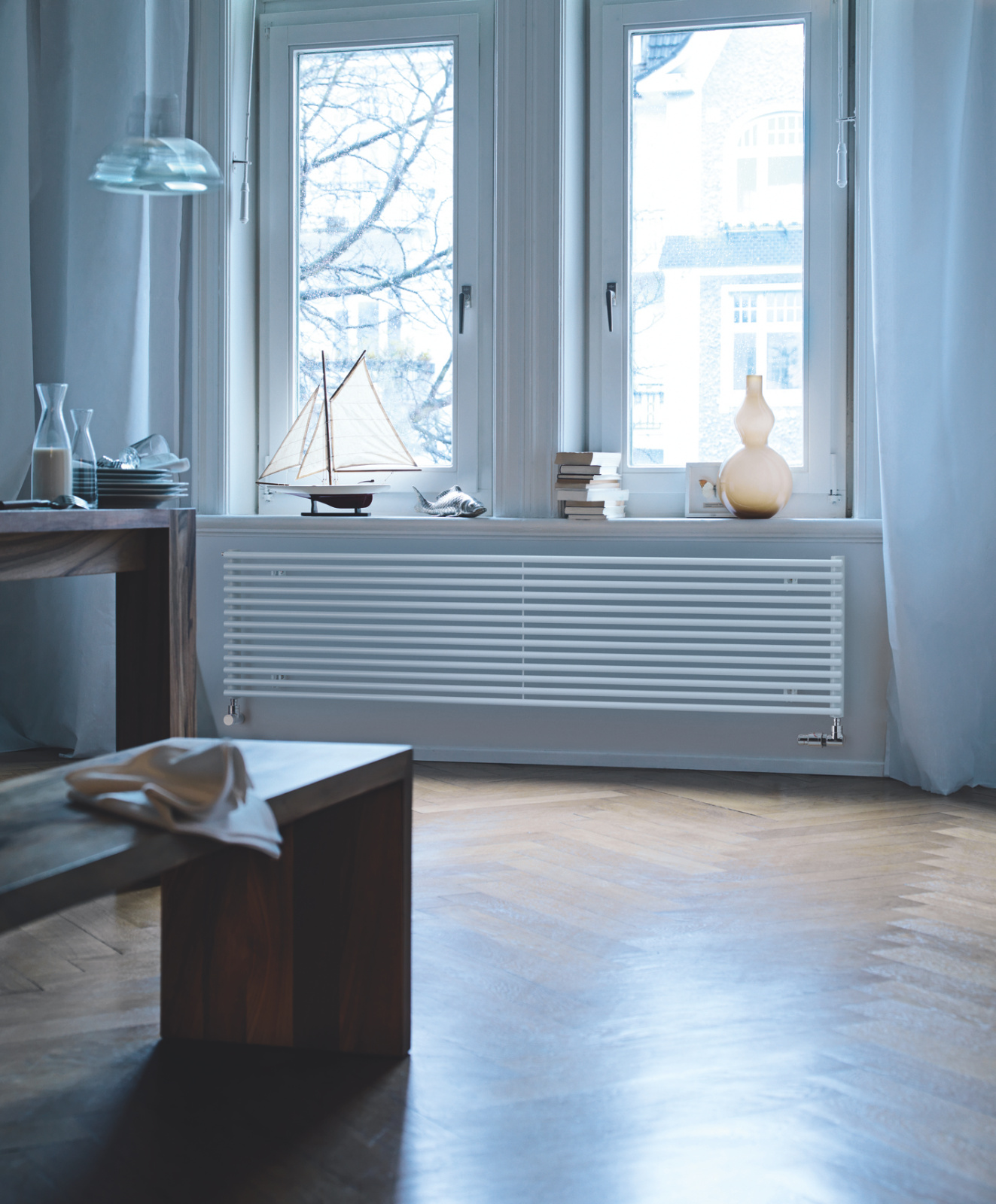 Zehnder_RAD_Kleo-HY_Basic_radiator Rendering Zehnder Kleo Decorative radiator Front view